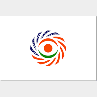 Niger American Multinational Patriot Flag Series Posters and Art